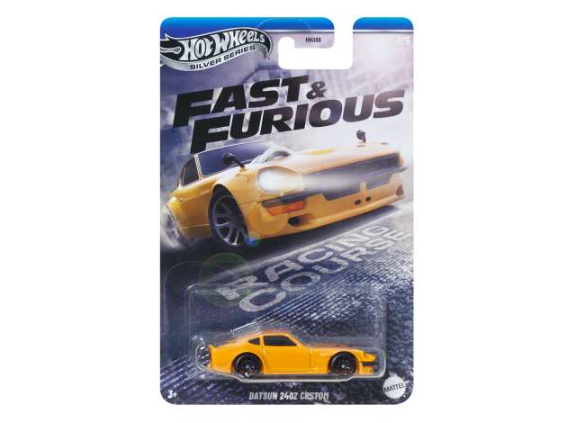 Pre-Order – Datsun 240Z Custom *Fast & Furious*, orange 1:64 Hotwheels Model (HWMVJBY41) – ETA. December 2026