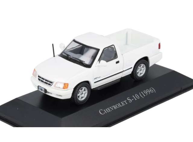 Pre-Order – 1996 Chevrolet S-10, white 1:43 Magazine Models Model (MAGARG167) – ETA. December 2026