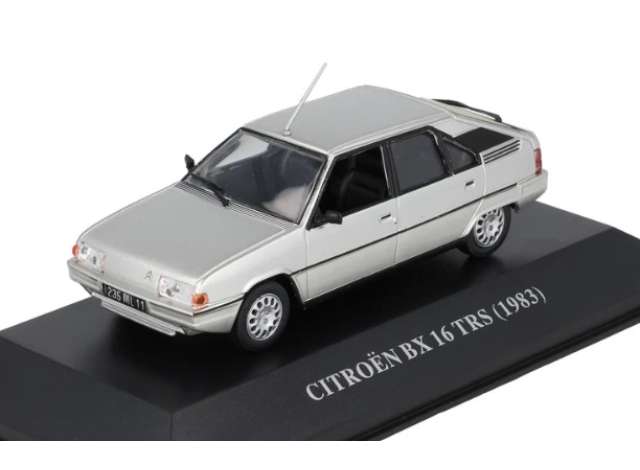 Pre-Order – 1983 Citroën BX 16 TRS, grey 1:43 Magazine Models Model (MAG043BJ12) – ETA. December 2026