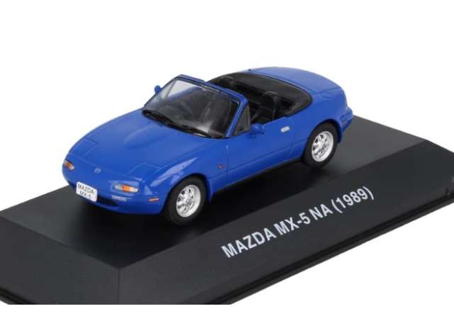 Pre-Order – 1989 Mazda MX5 NA, blue 1:43 Magazine Models Model (MAG043BJ15) – ETA. December 2026