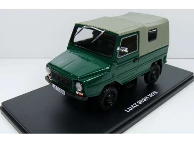 Pre-Order – 1979 LUAZ 969M, green 1:24 Magazine Models Model (MAG024VQR40) – ETA. December 2026