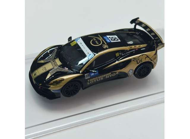 Pre-Order – 2023 Lotus Emira GT4 LKL #88 Adam Christoulou Macau Race Lotus Team TORO, gold/black 1:64 KILOWorks Model (KLW0027-2) – ETA. December 2026