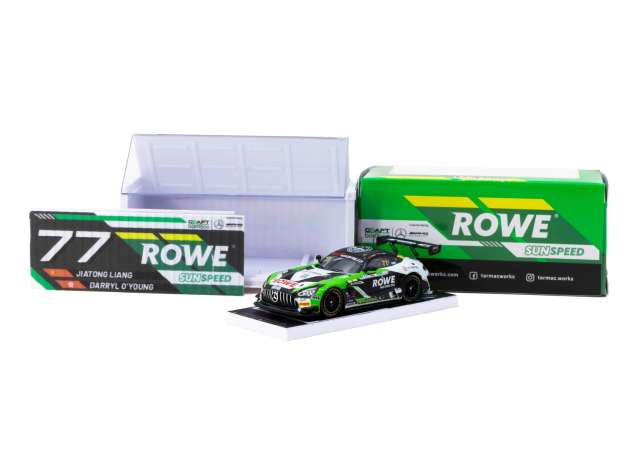 Pre-Order – Mercedes-Benz AMG GT3 GT World Challenge Asia 2025 Beijing Season Finale Craft Bamboo Racing #77 with container, green 1:64 Tarmac Works Model (TC-T64-062-25CHN77) – ETA. December 2026