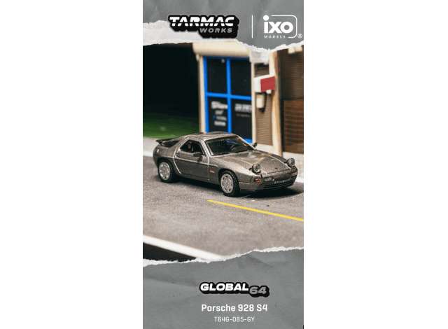 Pre-Order – 1992 Porsche 928 S4, grey metallic 1:64 Tarmac Works Model (TC-T64G-085-GY) – ETA. March 2027