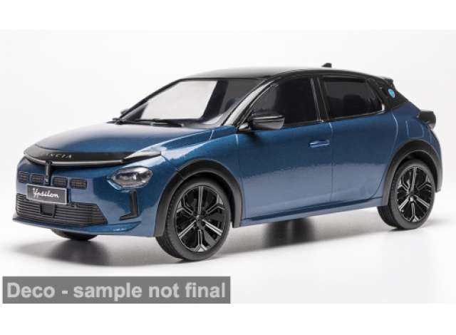 Pre-Order – 2025 Lancia Ypsilon, blue/black 1:18 IXO Models Model (IXO18CMC278) – ETA. February 2027