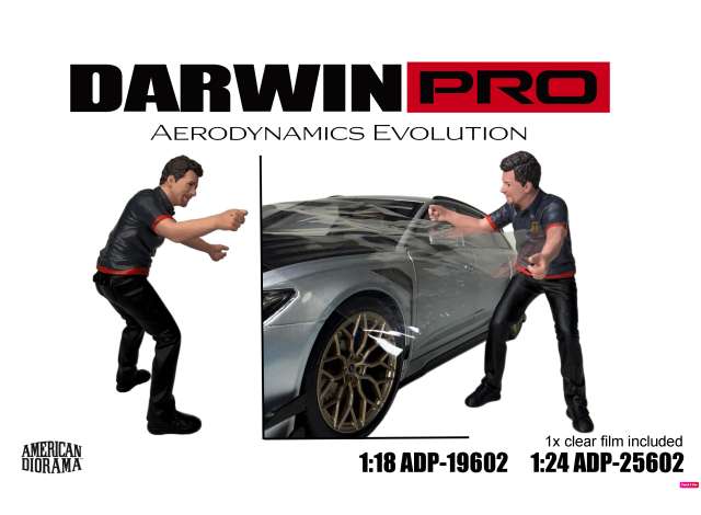 Pre-Order – DarwainPro x Teckwrap Figure - 2 1:24 American Diorama Model (ADP25602) – ETA. February 2027