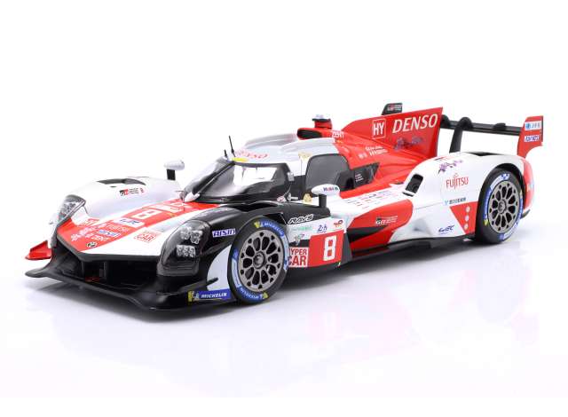 Pre-Order – 2023 Toyota GR010 Hybrid #8 Buemi/Hartley/Hirakawa 2nd 24h LeMans Toyota Gazoo Racing, red/white 1:18 IXO Models Model (IXOLEGT-TYGR23LM08) – ETA. December 2026