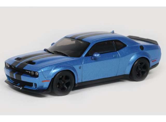 Pre-Order – 2020 Dodge Challenger SRT Hellcat Redeye Widebody, blue 1:43 Solido Model (SOLI4310310) – ETA. March 2027