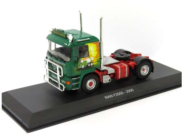 Pre-Order – 2000 MAN F2000 Germany, green/yellow 1:43 Magazine Models Model (MAG43TRUCK19) – ETA. December 2026