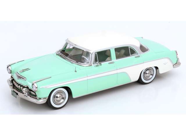Pre-Order – 1955 DeSoto Fireflite Sedan, lightgreen/cream 1:18 KK - Scale Model (KKDC181543) – ETA. January 2027