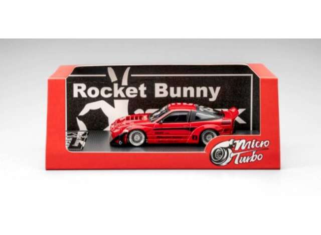 Pre-Order – Rocket Bunny 180SX, metallic red 1:64 Microturbo Model (MT6407C5) – ETA. March 2027