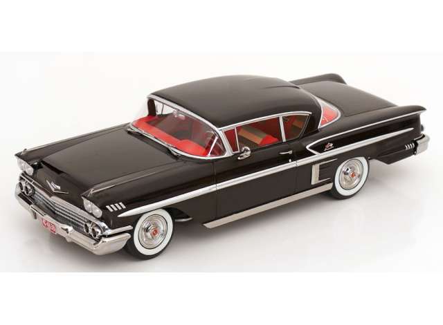 Pre-Order – 1958 Chevrolet Bel Air Impala Coupe, black 1:18 KK - Scale Model (KKDC181592) – ETA. February 2027