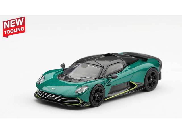 Pre-Order – 2025 Aston Martin Valhalla Podium, green 1:64 Mini GT Model (MGT01373-BL) – ETA. May 2027