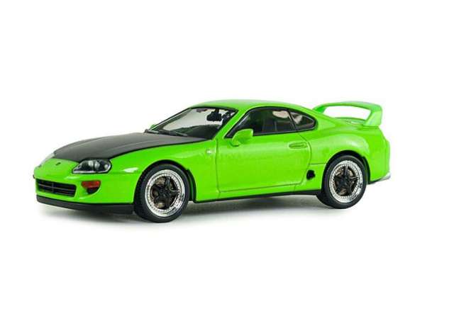 2001 Toyota Supra MK.4 Solido Works, neon green 1:43 Solido Model (SOLI4314008) – ETA. January 2027