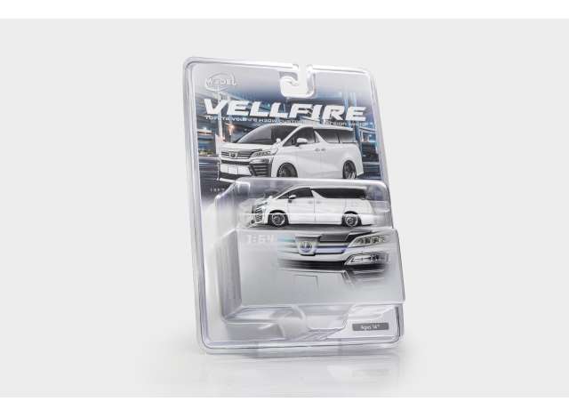 Toyota Vellfire H30W Customized Version, white 1:64 ModelModel Model (MM64-VELLFIRE-002) – ETA. March 2027