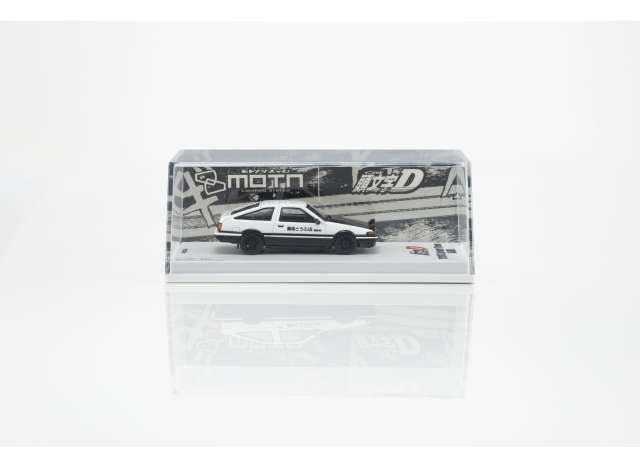 Pre-Order – 1995 Toyota Sprinter Initiaal D with led system, white/black 1:64 Kyosho Model (KYO07133LA) – ETA. May/June 2027