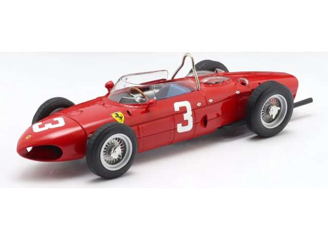 1961 Ferrari 156 Sharknose #3 Graf Berghe v. Trips Winner Dutch GP Formula 1, red 1:18 Werk83 Model (W1807909) – ETA. January/February 2027