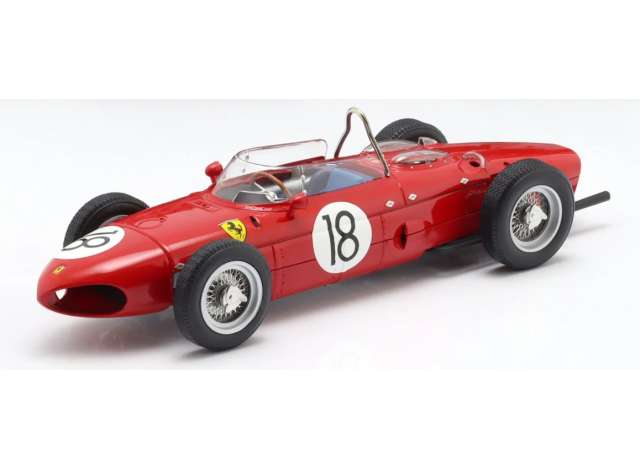 1961 Ferrari 156 Sharknose #18 Richie Ginther French GP Formula 1, red 1:18 Werk83 Model (W1807904) – ETA. January/February 2027