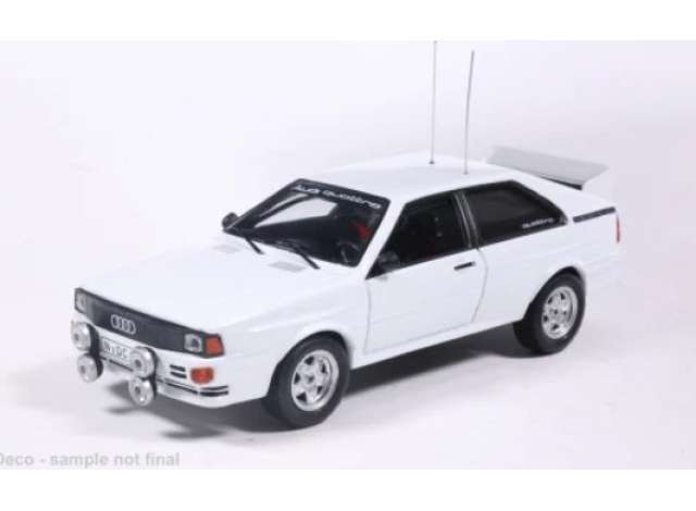1982 Audi quattro, white 1:43 IXO Models Model (IXOCLC684) – ETA. April/May 2027