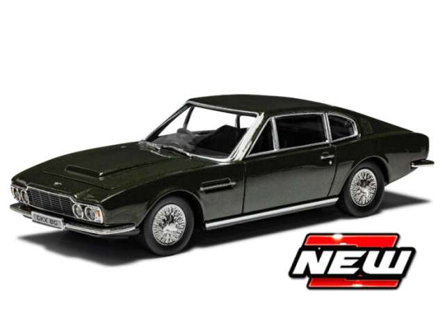 Aston Martin DBS *James Bond 007* On Her Majesty's Secret Service, dark green 1:36 Corgi Model (CORGICC07003) – ETA. June/July 2027