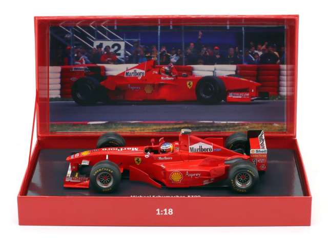 1998 M. Schumacher Ferrari F300 #3 Sieger Kanada GP Formel 1, red 1:18 Werk83 Model (W18033008-CB) – ETA. January/February 2027