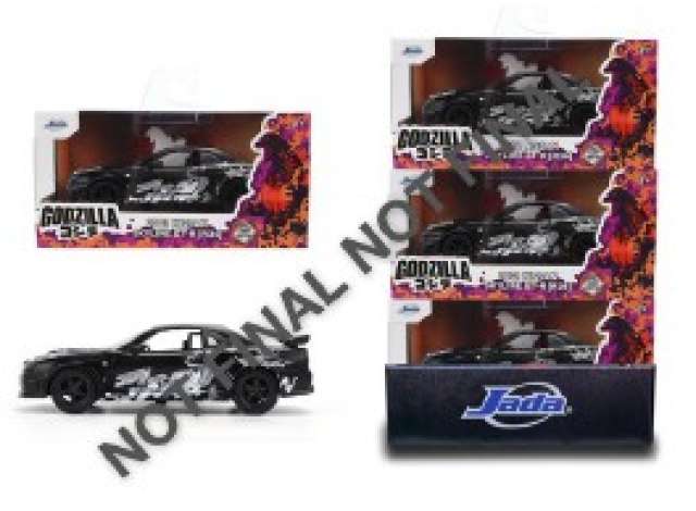 2002 Nissan Skyline *Godzilla*, black/white 1:32 Jada Model (JADA9338076314SD0) – ETA. March/April 2027