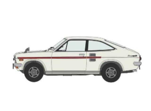 1972 Nissan Sunny Coupe (B110), plastic modelkit 1:24 Hasegawa Model (HAS20848) – ETA. March/April 2027