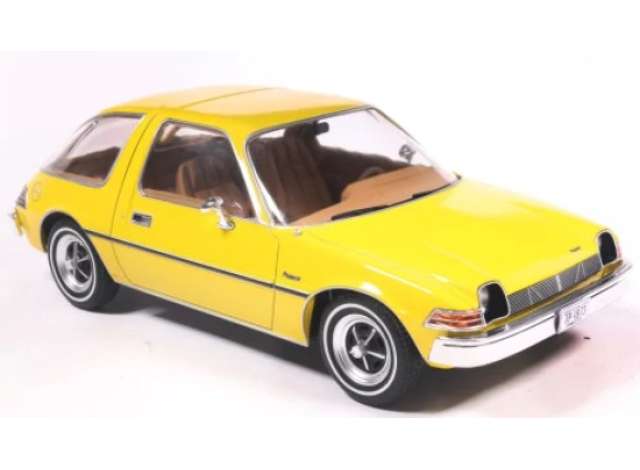 1975 AMC Pacer, yellow 1:18 MCG Model (MCG18709) – ETA. April/May 2027