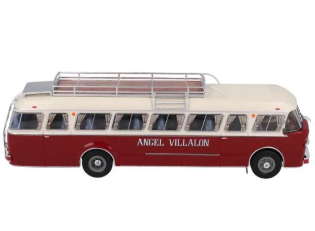 1957 Pegaso Z-404 *Angel Villalon*, red/white 1:43 Magazine Model Model (MAG43BUSCB32) – ETA. February/March 2027
