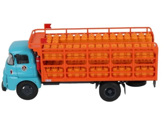 1965 Sava FH-800 *GAZ Butano S.A.*, blue/orange 1:43 Magazine Model Model (MAG043TRUCKCB48) – ETA. February/March 2027