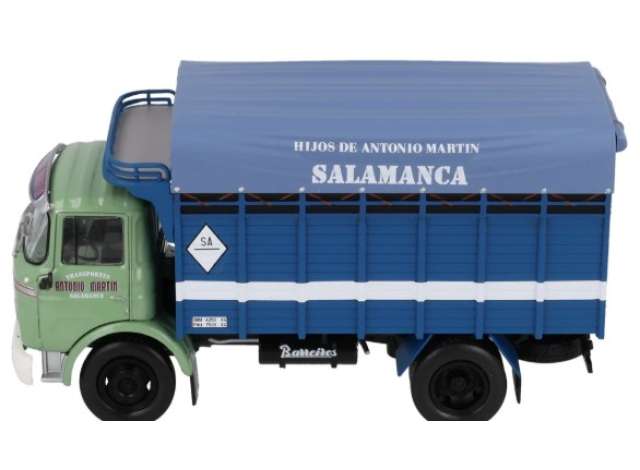 1973 Barreiros Saeta 65 *Hijos de Antonio Martin SL*, green/blue 1:43 Magazine Model Model (MAG043TRUCKCB52) – ETA. February/March 2027