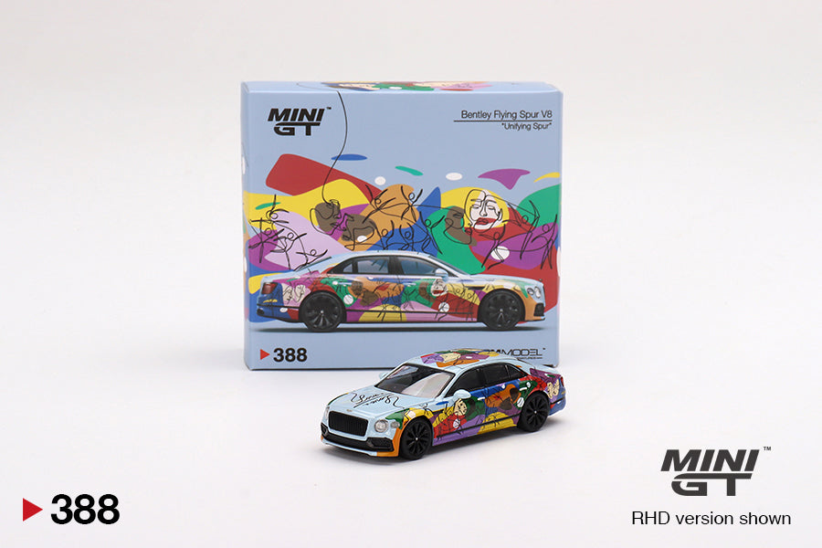 1:64 MINI GT Bentley Flying Spur V8 LHD “Unifying Spur” – MGT00388-L