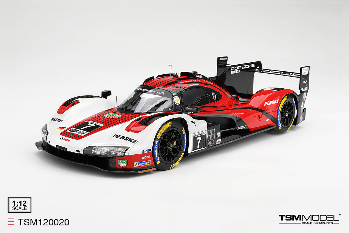 Porsche 963 No.7 Porsche Penske Motorsport 2026 IMSA Daytona 24 Hrs Winner 1:12 TrueScale Miniatures Model (TSM120020) – ETA. April/May 2027