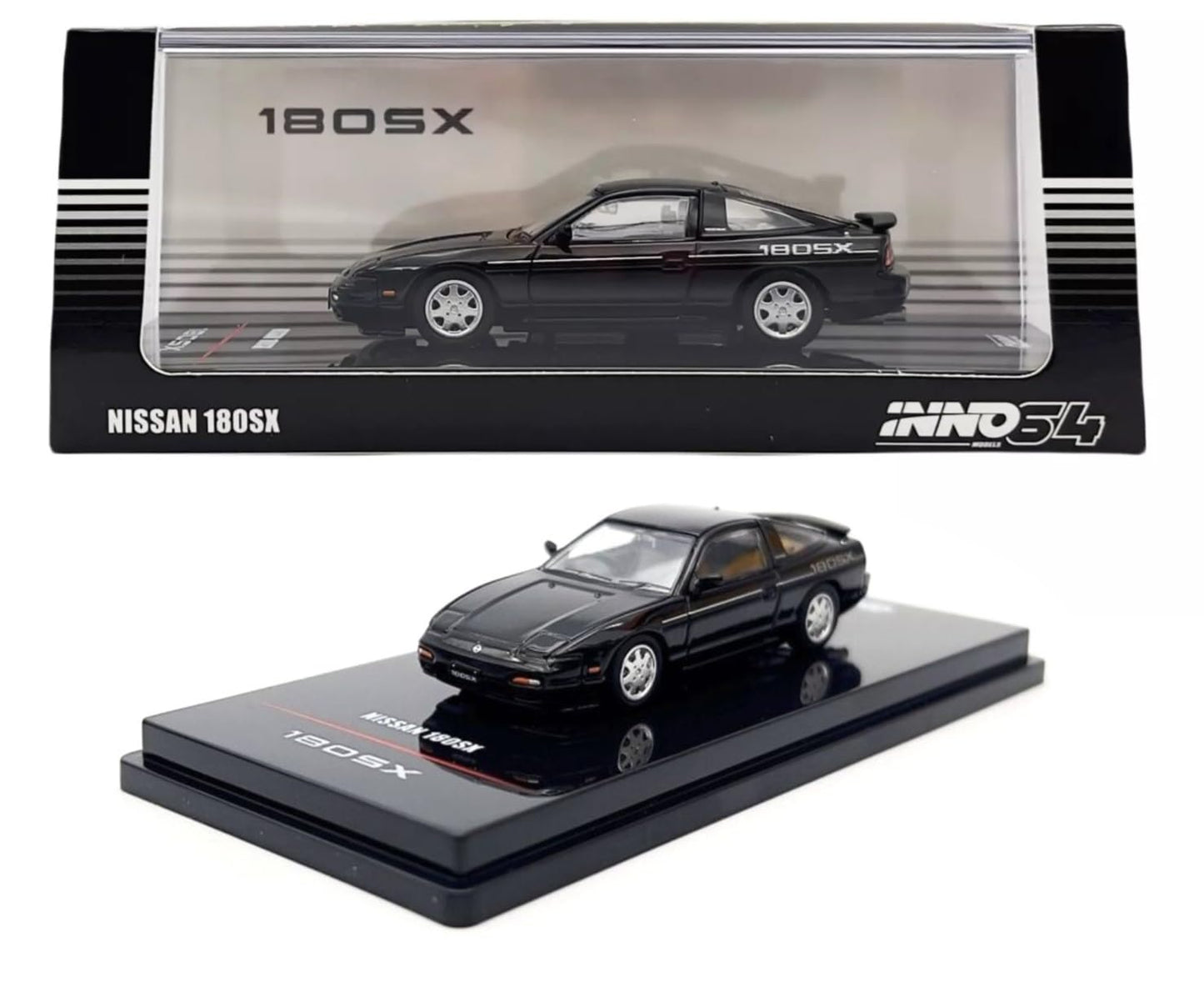 1/64 INNO64 IN64-180SX-BLA NISSAN 180SX BLACK