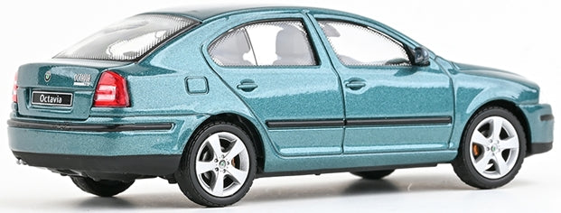 Available To Order – Skoda Octavia II Combi (2004) Deep Sea Blue Metallic 1:43 Abrex Model (ABR 143002K)