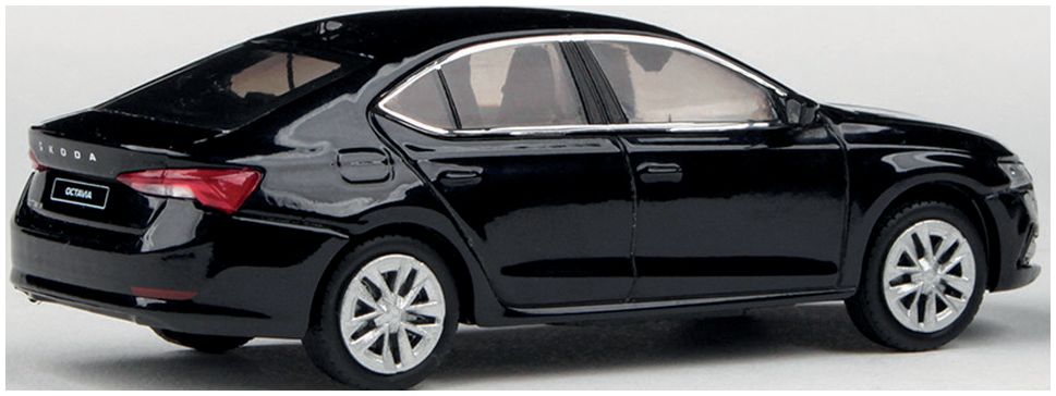 Available to Order – Skoda Octavia IV 2020 Black Crystal Metallic 1:43 (ABR 143036DD)