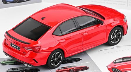 Available to Order – Skoda Octavia IV RS 2020 Rallye Red 1:43 (ABR 143Z037BN)