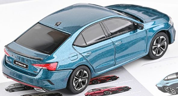 Available to Order – Skoda Octavia IV RS 2020 Admiral Blue Metallic 1:43 (ABR 143Z037KP)