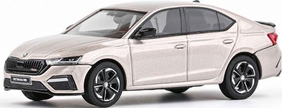 Available to Order – Skoda Octavia IV RS 2020 Sahara Beige Metallic 1:43 (ABR 143Z037Y)
