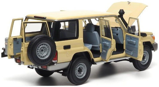 Available To Order – Toyota Land Cruiser 76 2017 Beige 1:18 (ALM 870102)