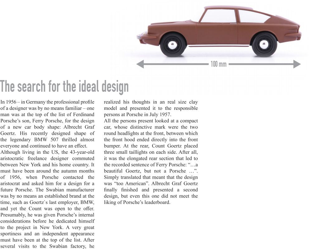 Available to Order – Porsche 695 Dull Brown 1:43 (ATC 06045)