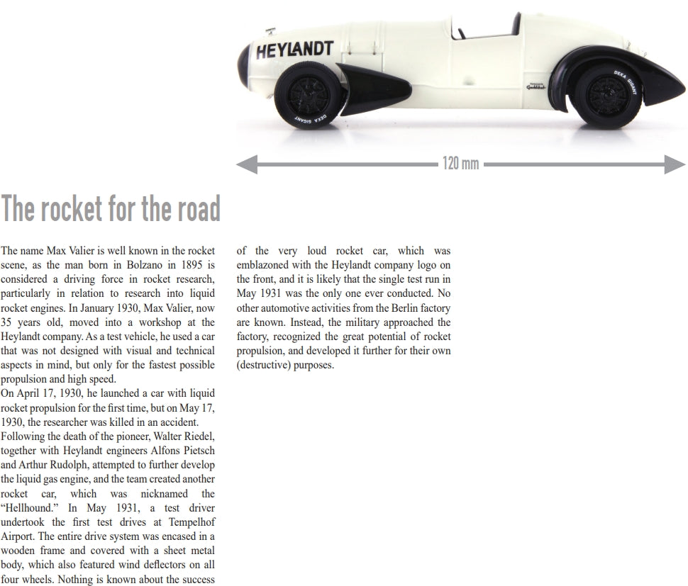Available To Order – Heylandt White-Black 1:43 AutoCult Model (ATC 07034)
