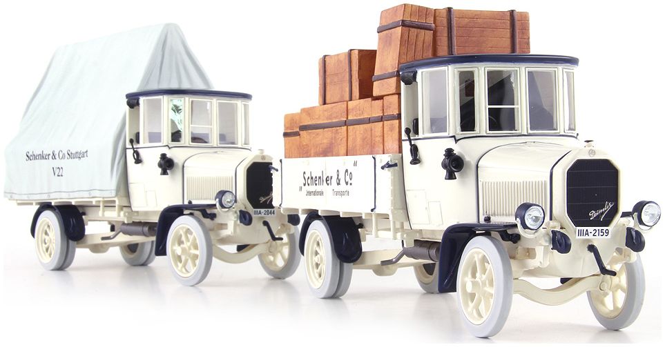 Available To Order – Daimler Marienfelde DR 4-5 dz 'Schenker' w/Canvas 1:43 (ATC 11019-2)
