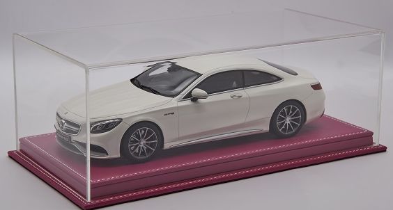 Available To Order – Mulhouse Display Case with Pink Leather Base 1:43 Atlantic Model (ATL 10230)