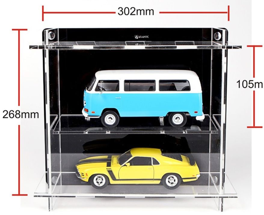 Available To Order – Multicase for scale 2 cars (2x1) 1:24 Atlantic Model (ATL 40051)