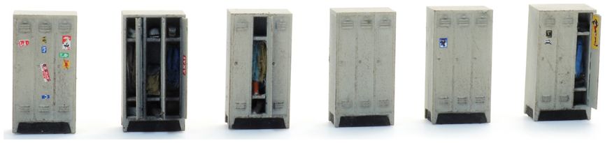 Available To Order – Lockers Ready-Made, Painted 1:120 Artitec Model (ATT 312031)