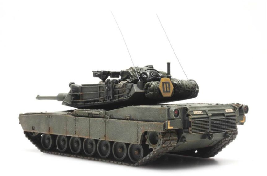 US M1 Abrams Green 1:87 Ready-Made, Painted 1:87 Artitec Model (view 2)
