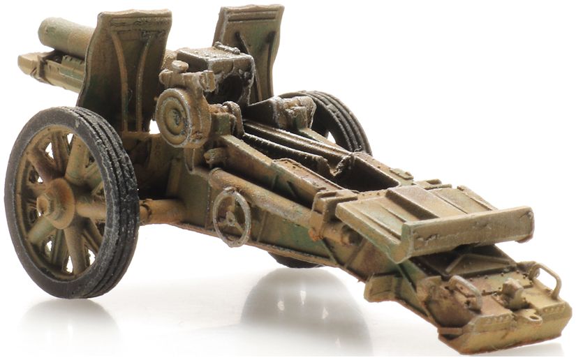 15 cm sIG 33 Camo (WM) Ready-Made, Painted 1:87 Artitec Model (view 2)