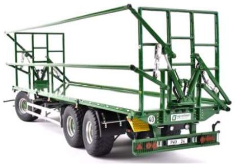 Kroeger Agroliner PWO 24 Bale Trailer 1:32 – diecast model (view 2)