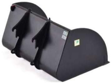 Bressel and Lade L20 High Volume Bucket XXL Black 1:32 – diecast model (view 2)